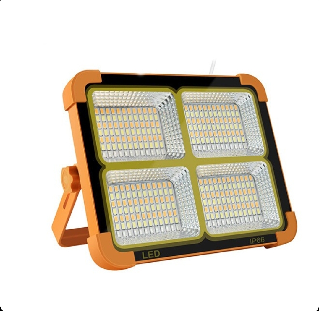 چراغ خورشیدی سولار Solar LED Light اورجینال | 4 باتری 288 لامپ ضدآب