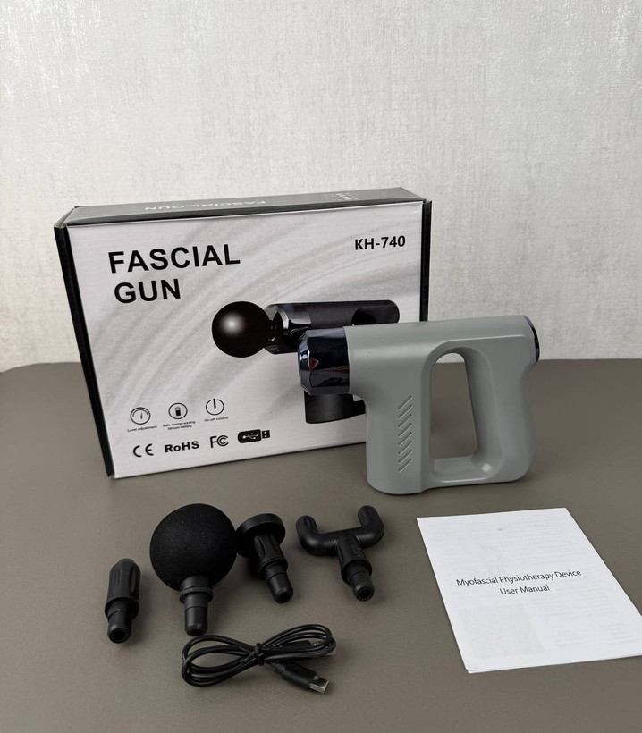 ماساژور تفنگی اورجینال مدل KH-740 ماساژ عمیق عضلات، پا و کل بدن