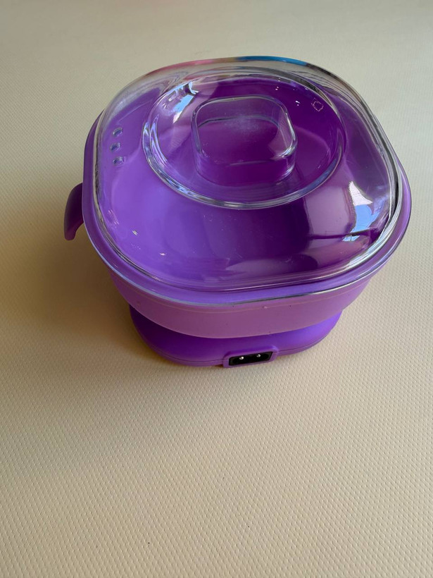 دستگاه ذوب وکس سیلیکونی تاشو Wax Warmer اورجینال | موم گرم کن 400 میلیلیتری 100 وات